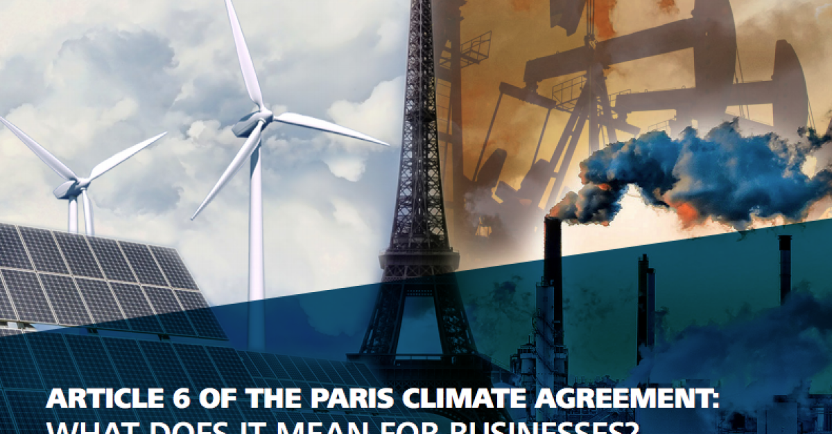 Article 6 Of The Paris Agreement: What Does It Mean For Businesses?